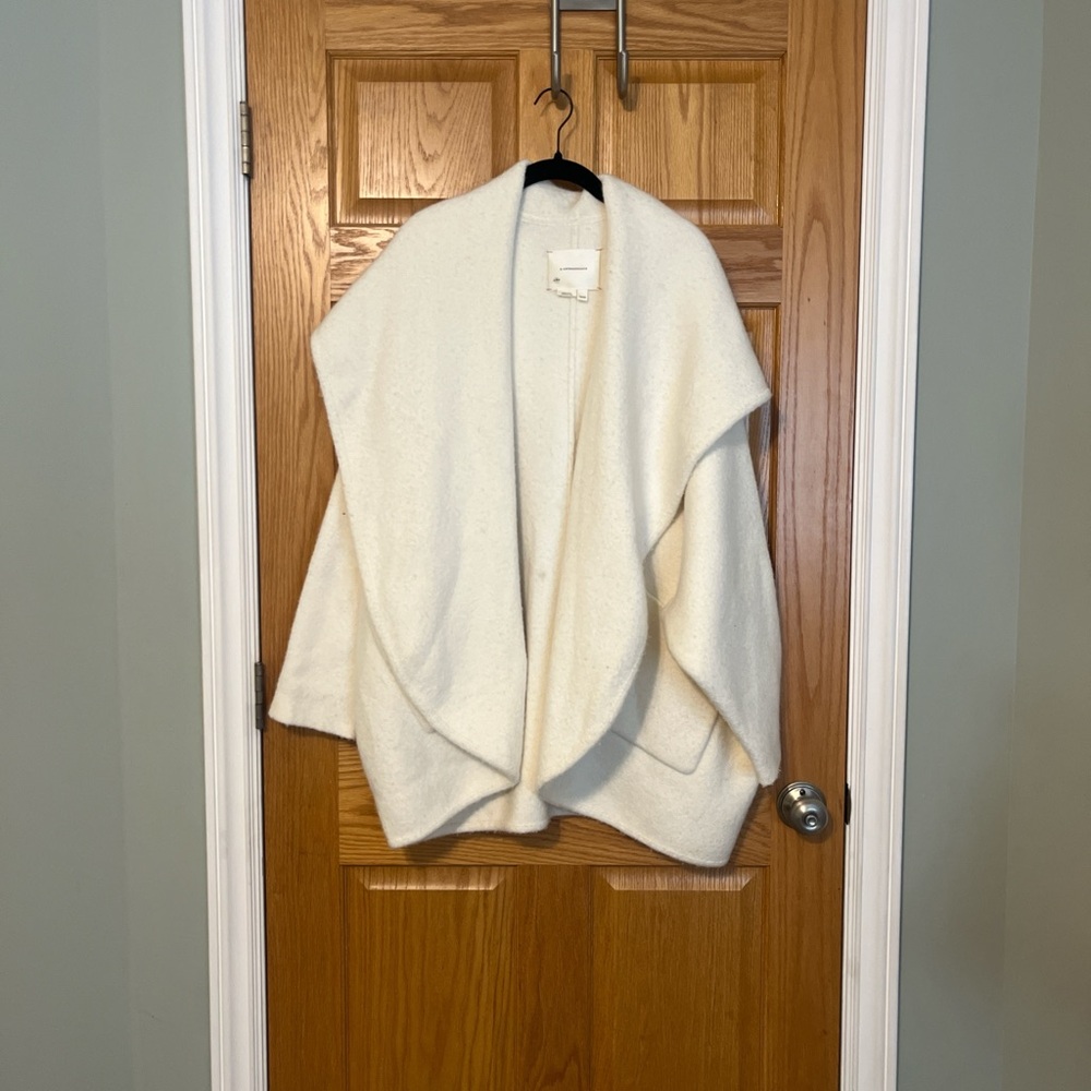 Anthropologie Elegant Cream Women's Sweater